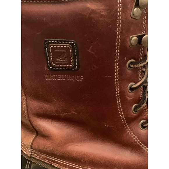 Sperry Top Sider Men’s 11 Brown Leather Waterproof Duck Boot main image 6